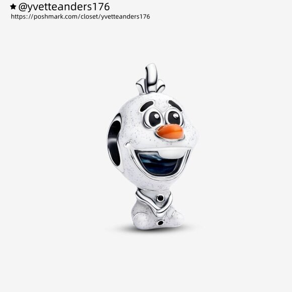 Pandora Disney Frozen Olaf Charm - Picture 1 of 5